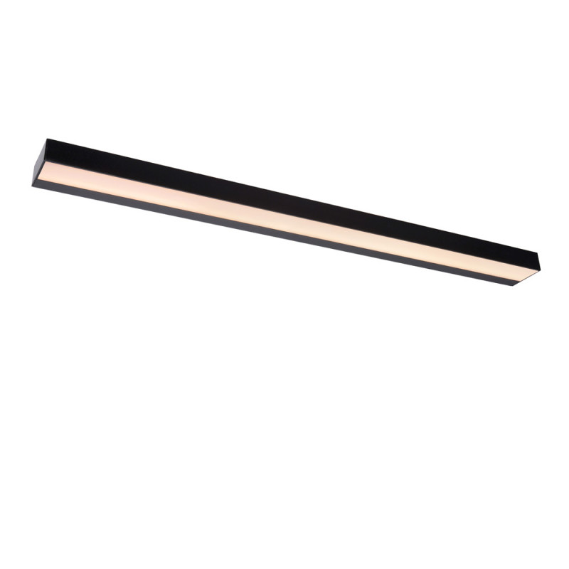 Applique LED Alexa noire IP44 1460 lm 13 W LUCIDE