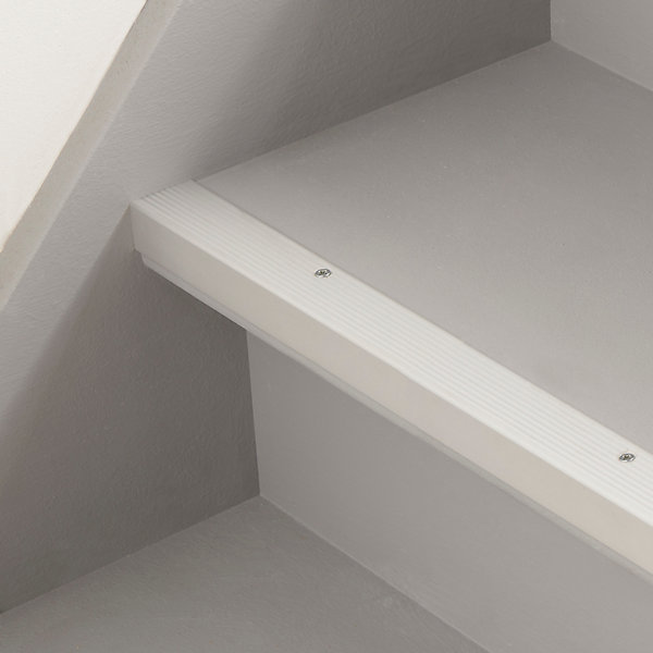 Nez de marche en aluminium décor métal mat GoodHome 35 x 25 x 900 mm.