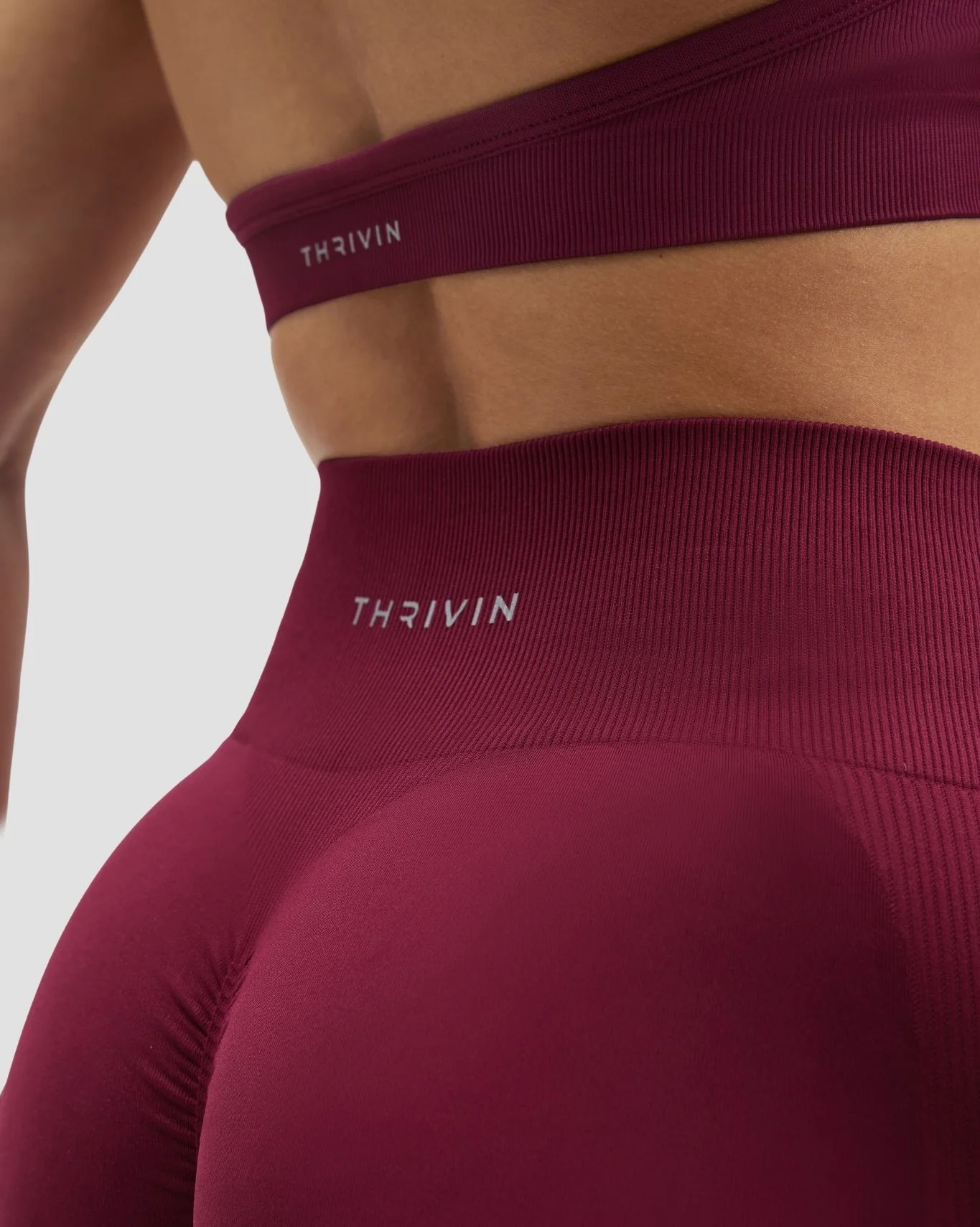 Elevate™ Sculpting High Waist Scrunch Leggings | Cherry Berry