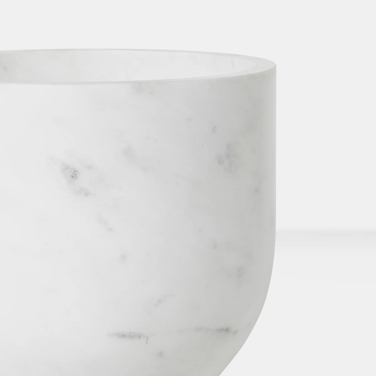 Ferm Living - Alza Champagnerkühler, Marmor weiß