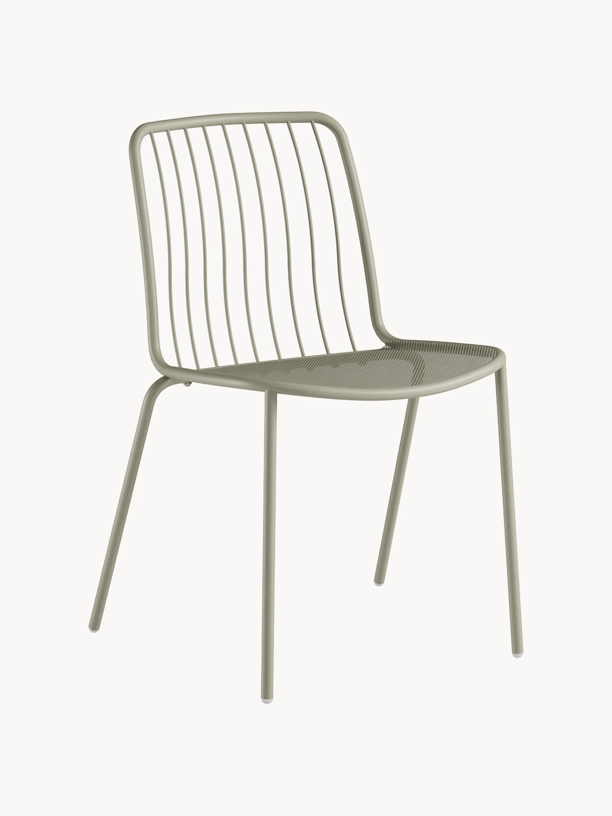 Stapelbare Gartenstühle Alisea, 2er-Set