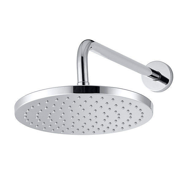 Kit de douche thermostatique à encastrer chrome GoodHome Cavally