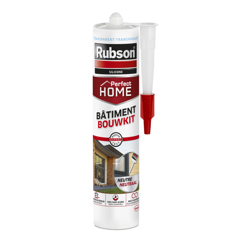 Silicone Bâtiment transparent 0,28 L RUBSON