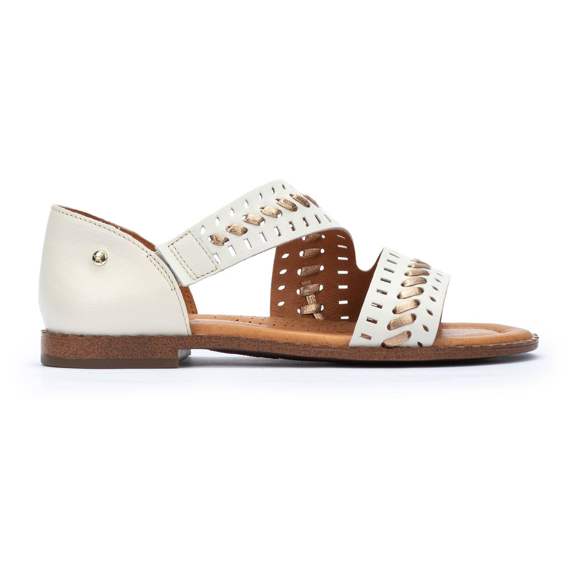 ALGAR - Sandalia con tiras cruzadas para mujer