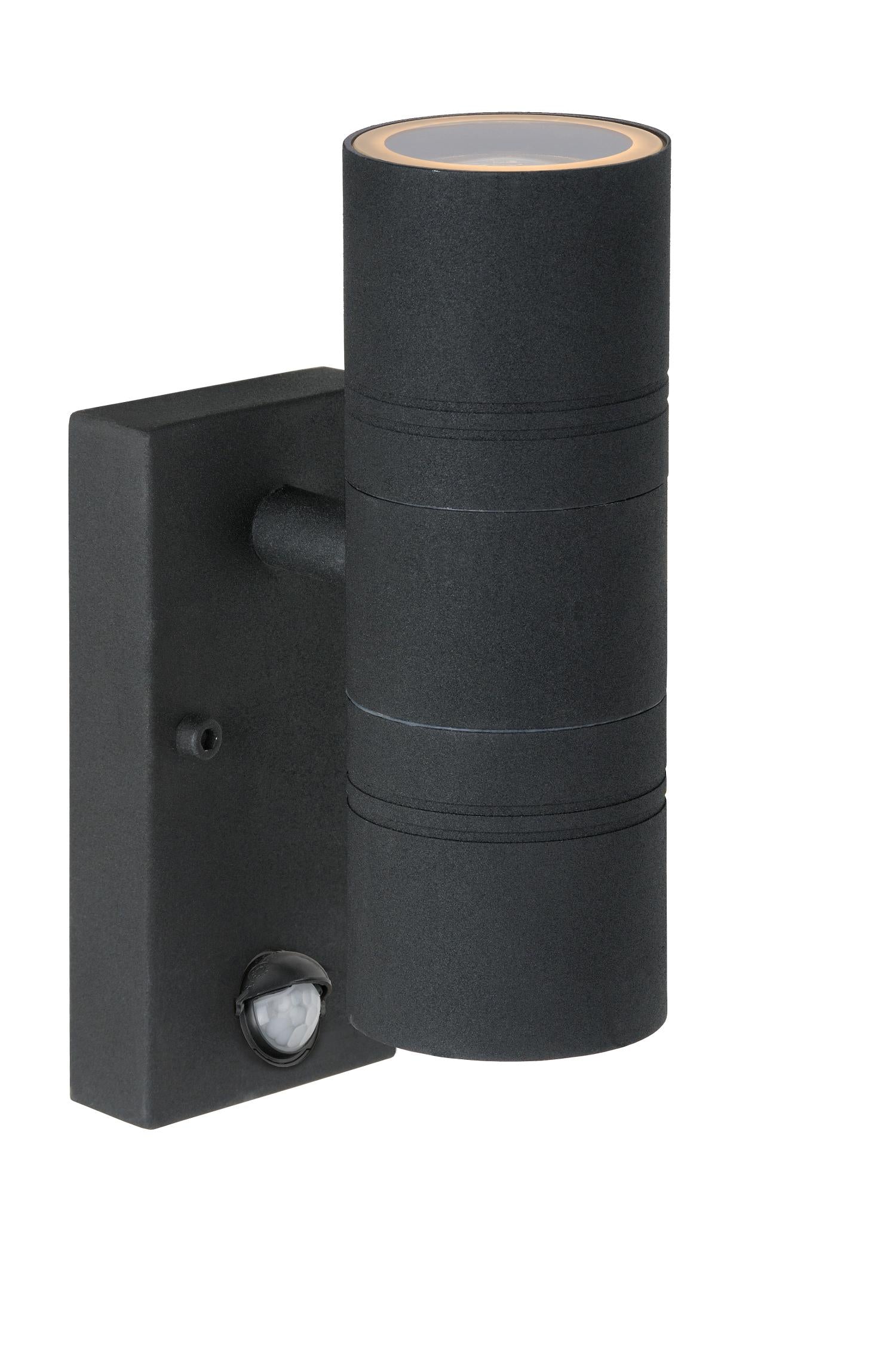 Lucide ARNE-LED IR Wandspot - Zwart