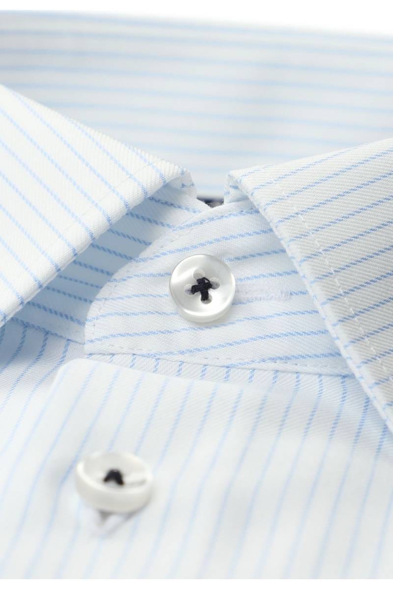 ETERNA Slim Fit Hemd weiss, Gestreift