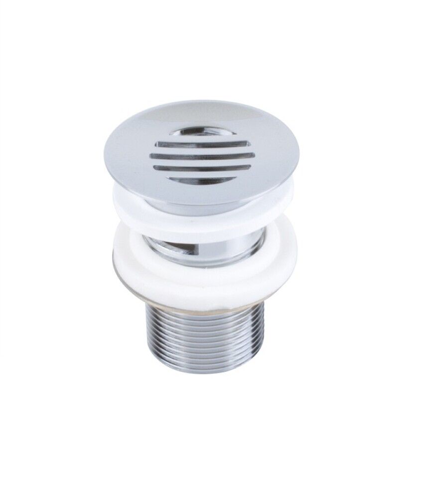 BUNNVENTIL MED RIST 1 1/4" FORKROMMET MESSING