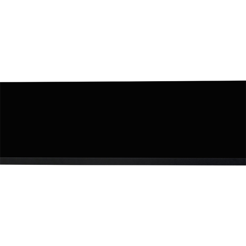 Panneau de meuble noir 250 x 40 x 1,8 cm CANDO
