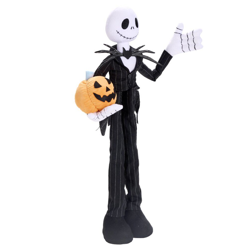 Figurine à poser Halloween Disney Mr Jack jambes extensibles H68cm (2 modèles)