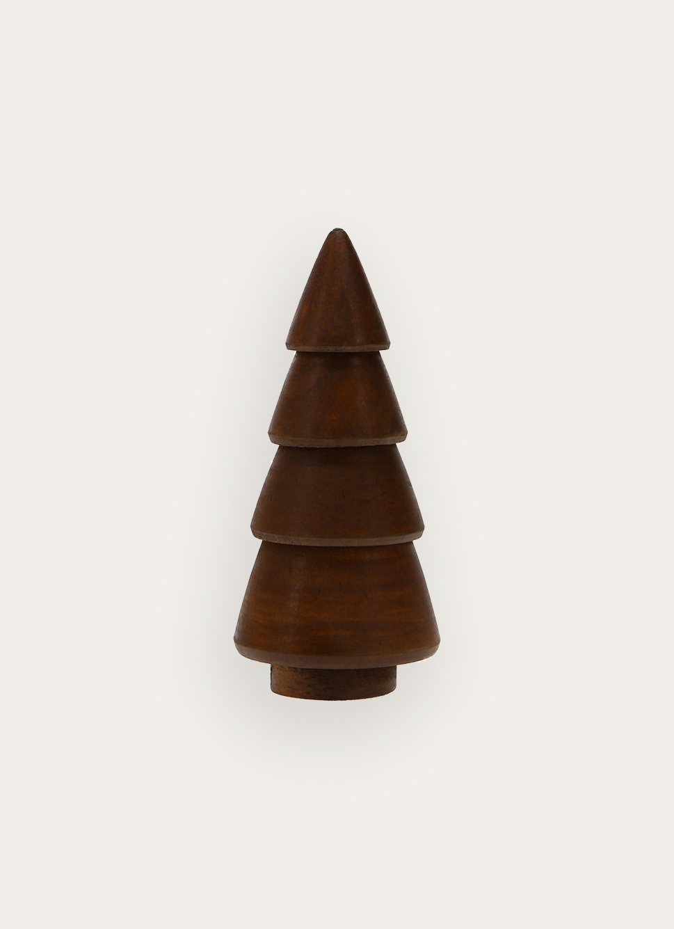 PETIT SAPIN DÉCORATIF EN BOISBRUN