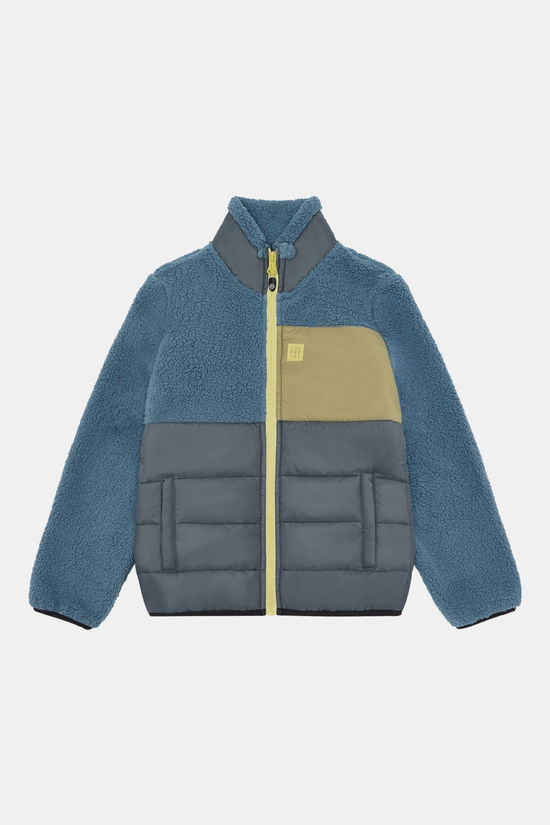 Color Kids Fleece Jacket W. Quilt Fleecevest Junior