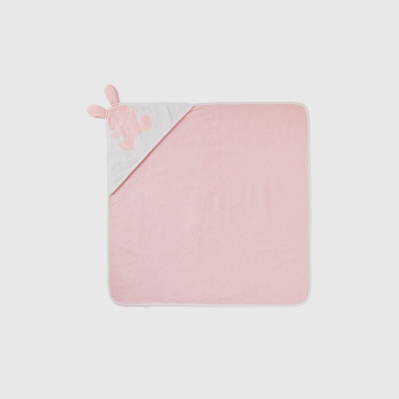 Boxy robe in cotton terry