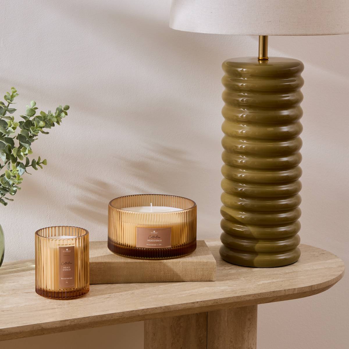 Scented Candle "Albie" Candied Orange - Cinnamon - Tonka Bean, Amber, 635g