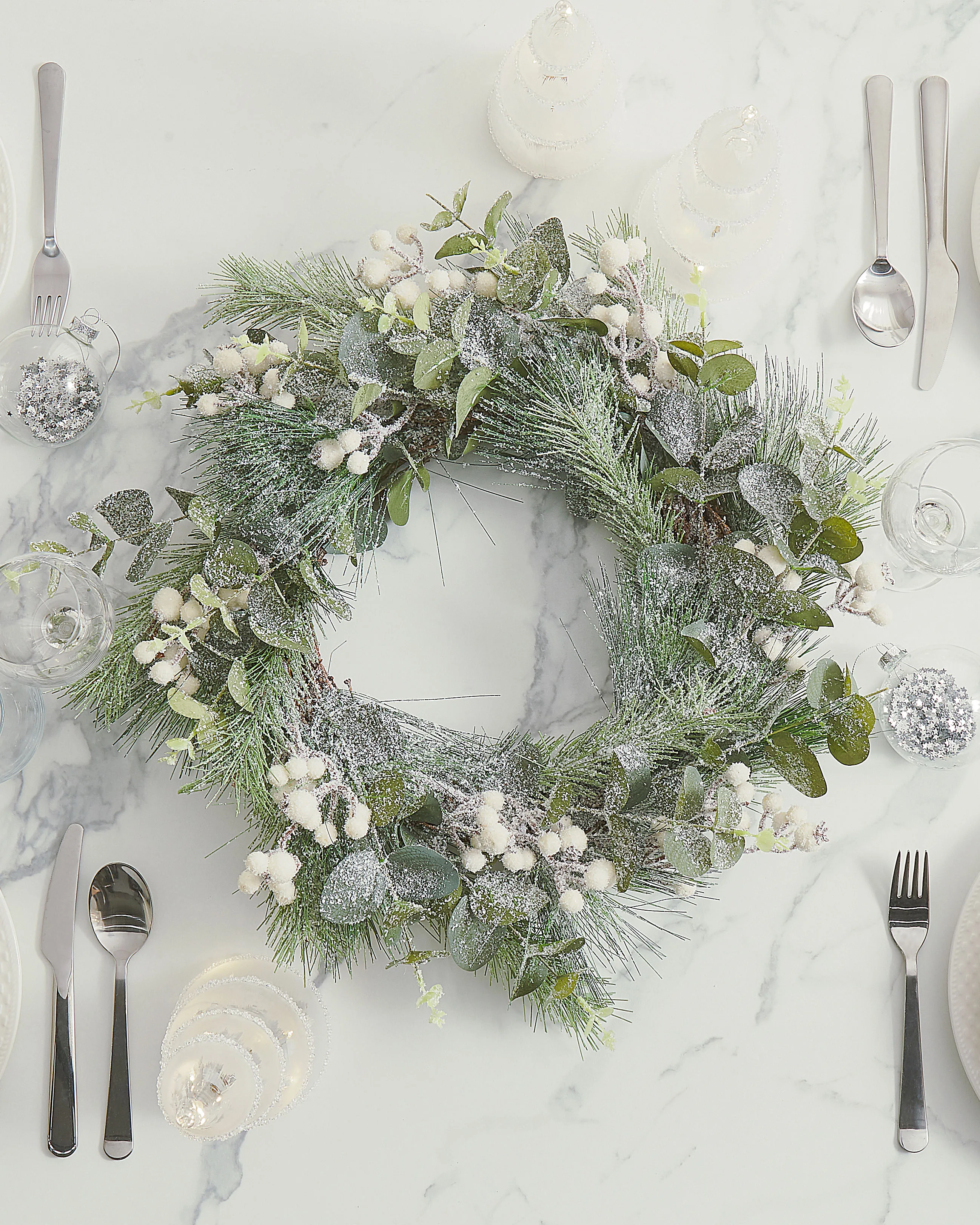 Christmas Wreath JURMU Green 54 cm