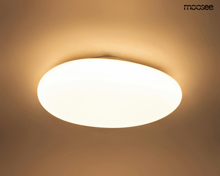 MOOSEE lampa sufitowa / plafon CLOUDbiała