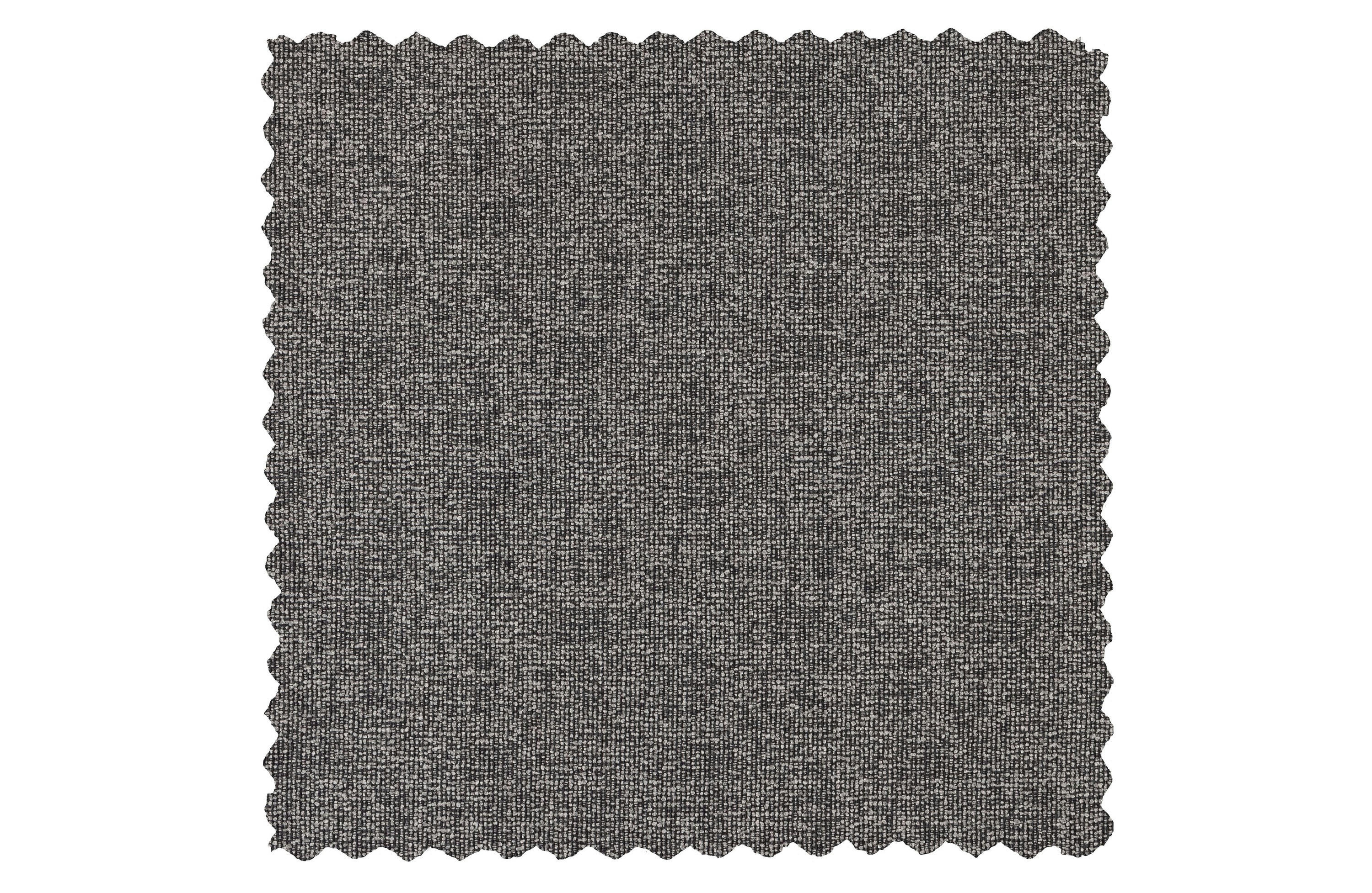 LOFTY - Fauteuil en tissu gris foncé