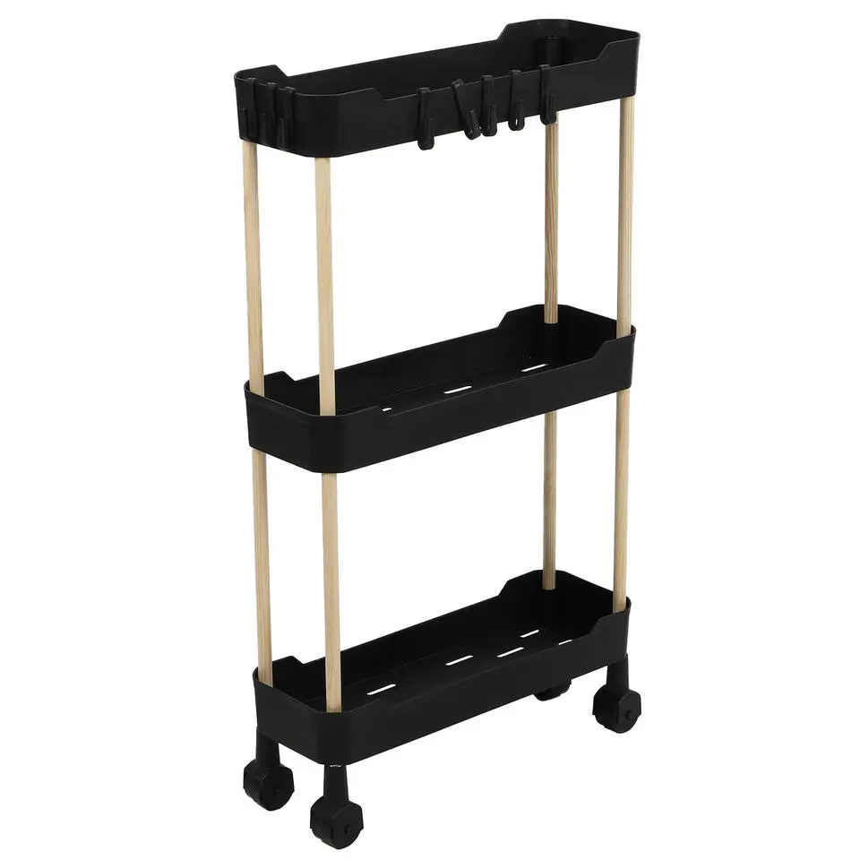 Modern Spirit Keuken/badkamer trolley - 3 laags - 40 x 70 cm