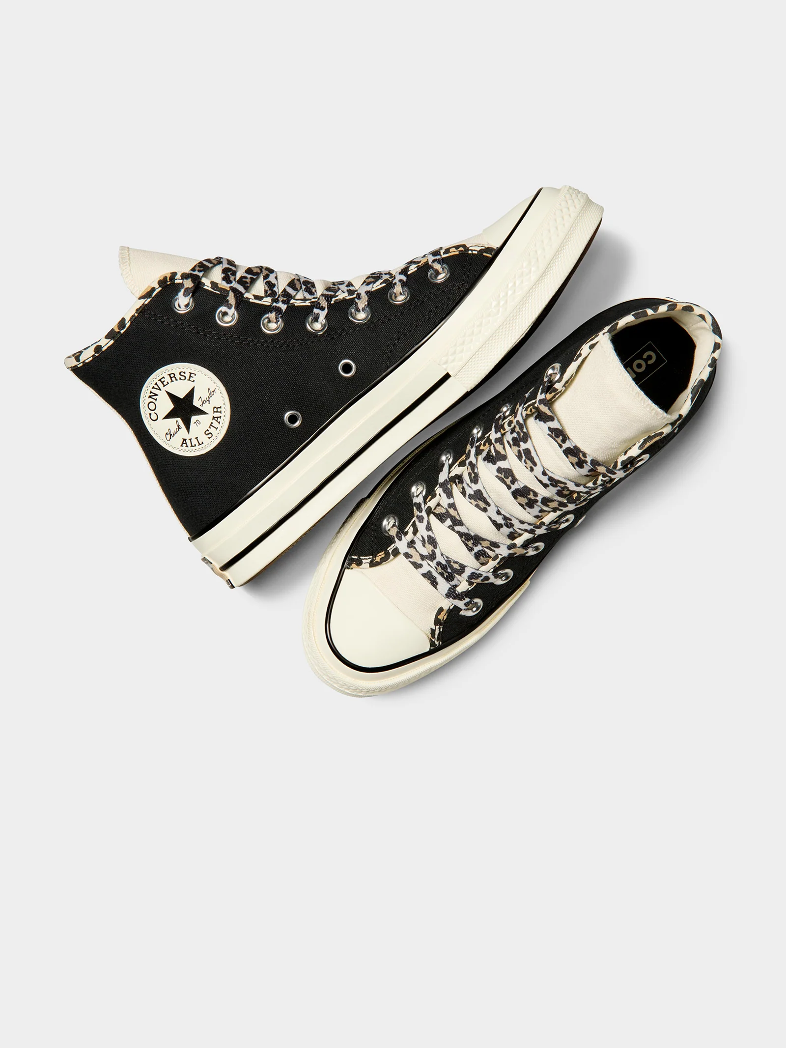 Womens Chuck 70 Leopard Love High Top Sneakers