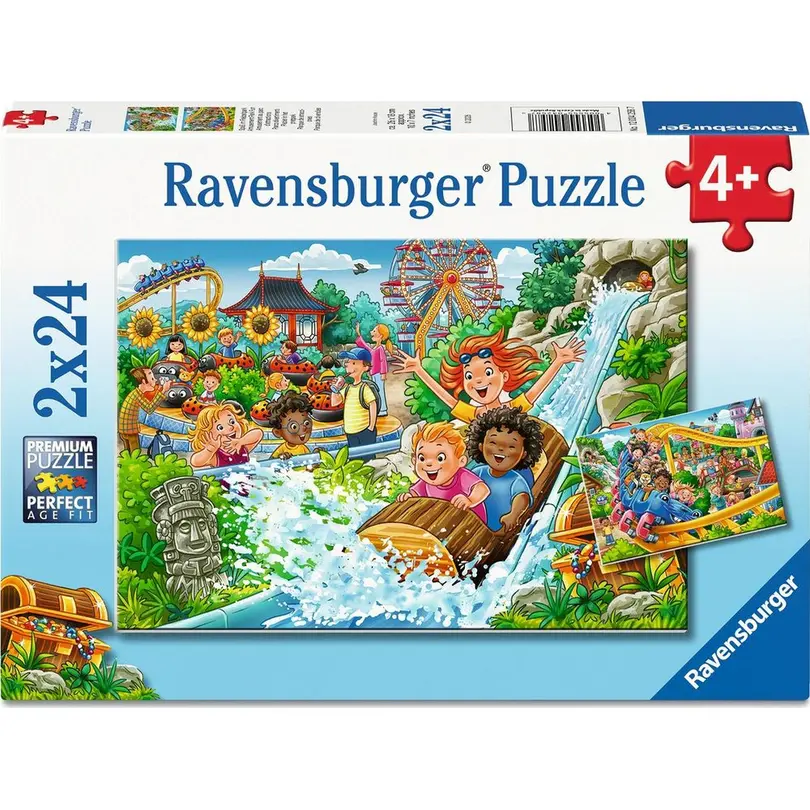 Puzzle 2er-Set Vergnügungspark