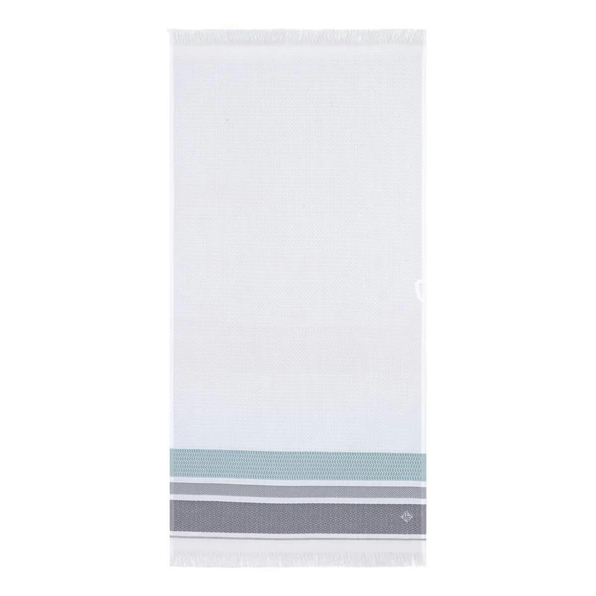 FOLK - Serviette de bain en coton adriatique 30 x 50