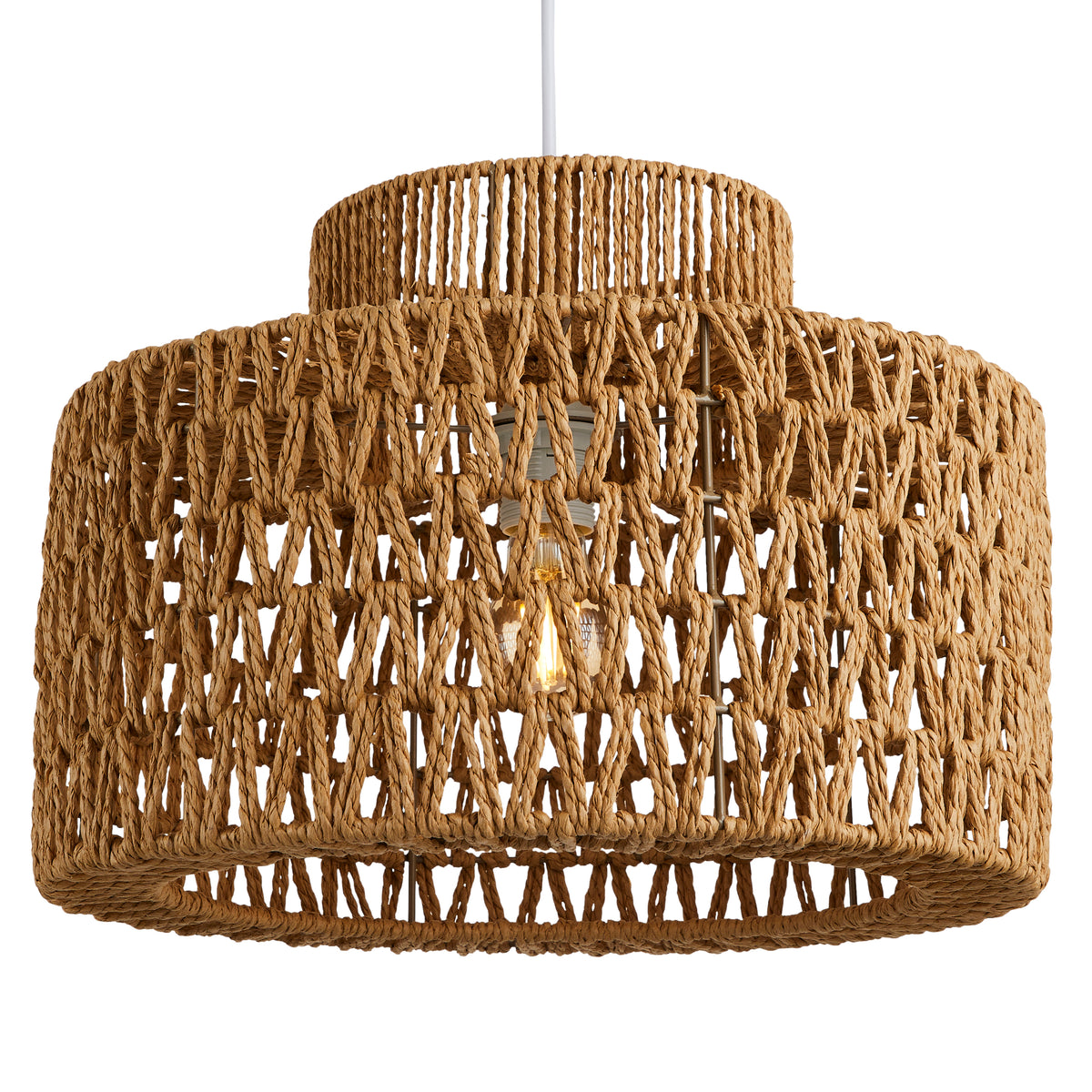 Lighto | Hanglamp Rotan Naturel Ø40 cm | Echo