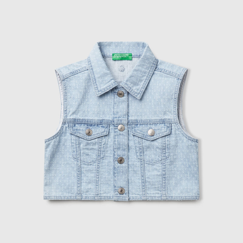 Denim vest