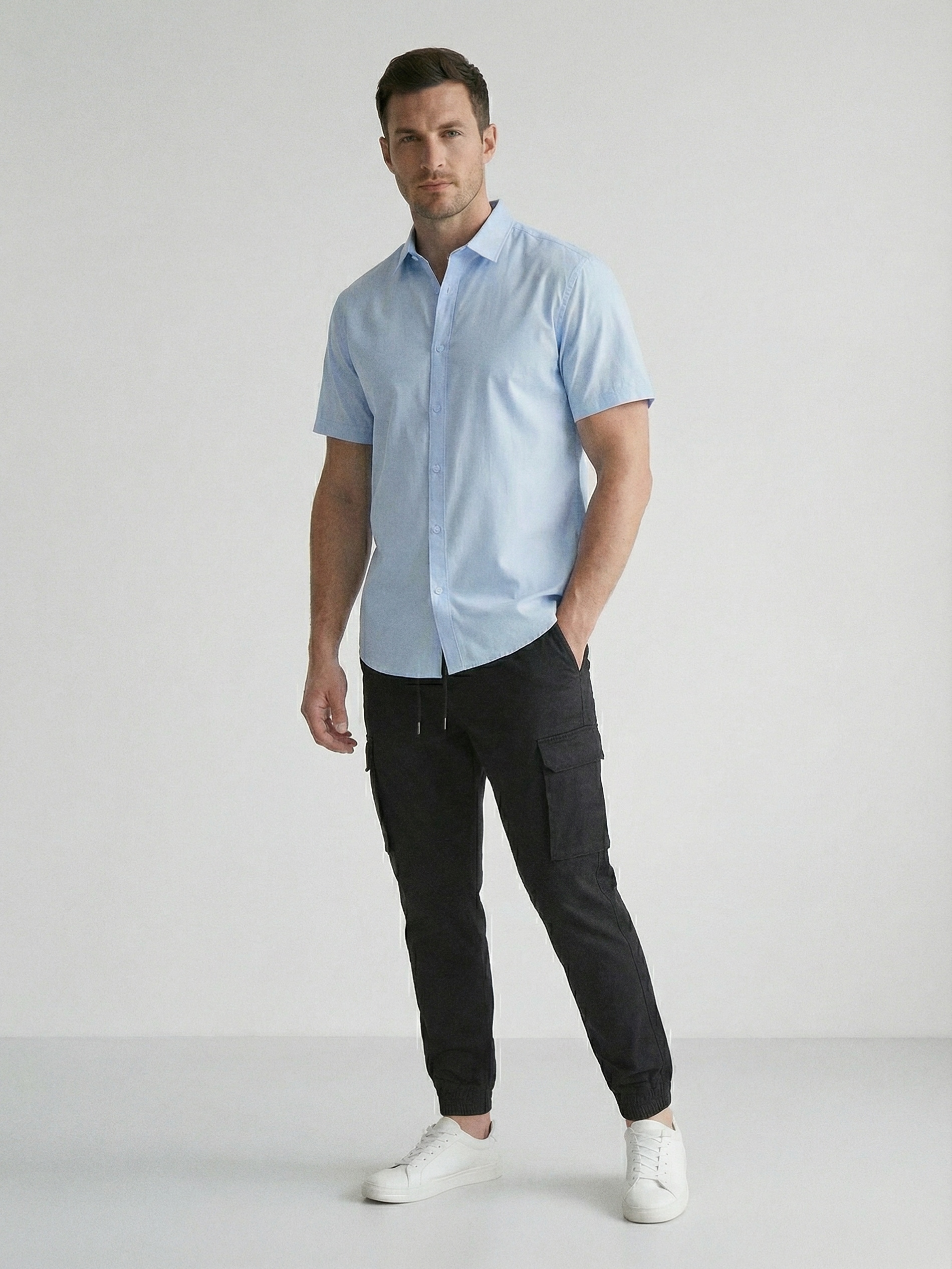 Spodnie jogger cargo