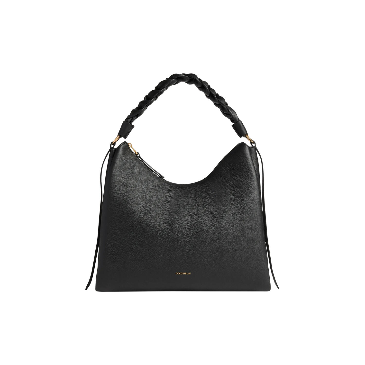 Boheme Grana Double Handbag, noir/cognac