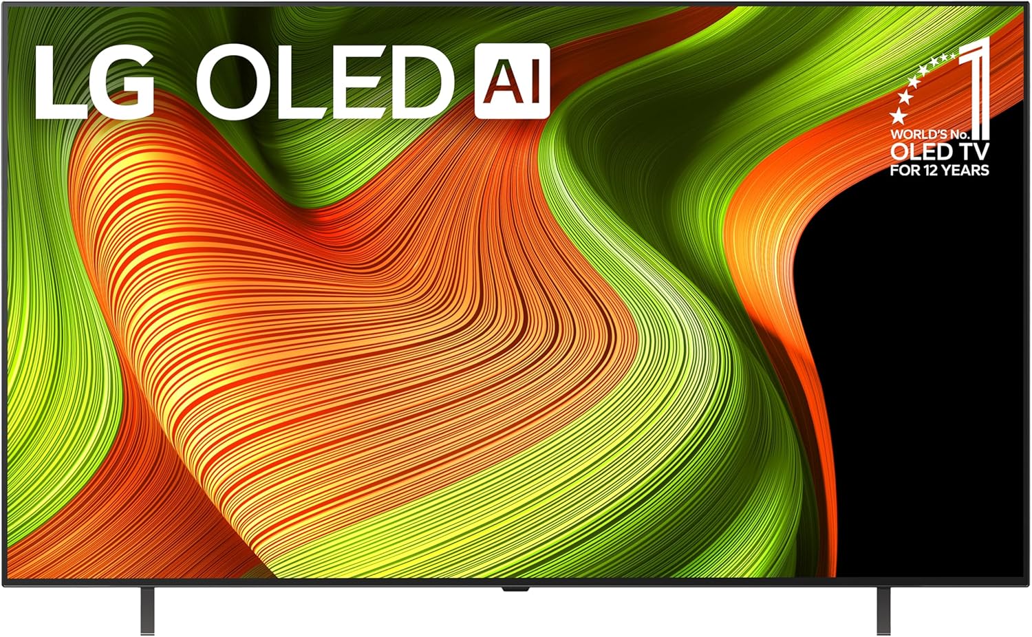 LG 65-Inch Class OLED AI 4K B5 Series Smart TV w/Dolby Atmos  Dolby Vision  HDR10  AI Super Upscaling 4K  Filmmaker Mode  Wow Orchestra  Alexa Built-in (OLED65B5PUA.AUSZ  2025)