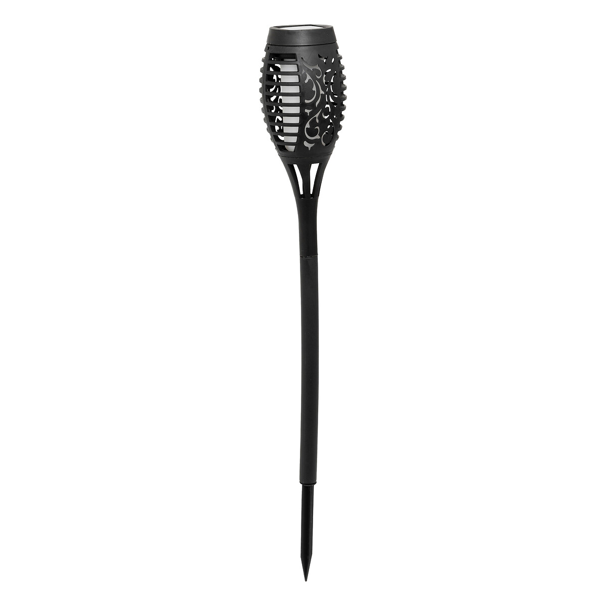 Solar outdoor beacon "Lita" Black, H. 50 cm
