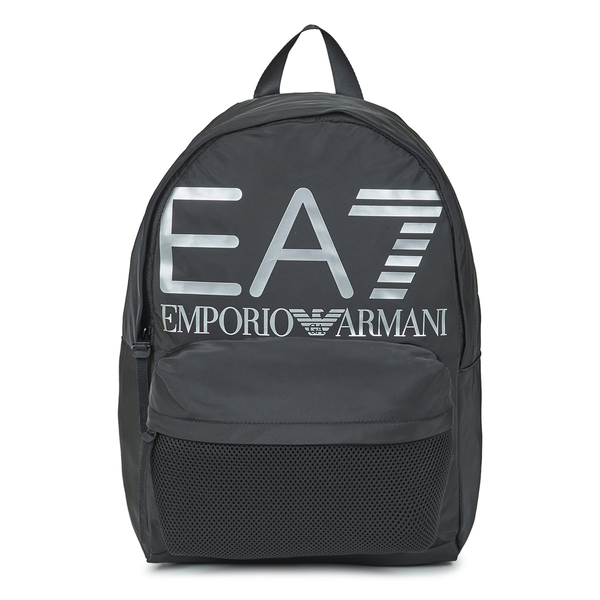 Emporio Armani EA7 - TRAIN GRAPHIC SERIES BACKPACK - Black / Silver