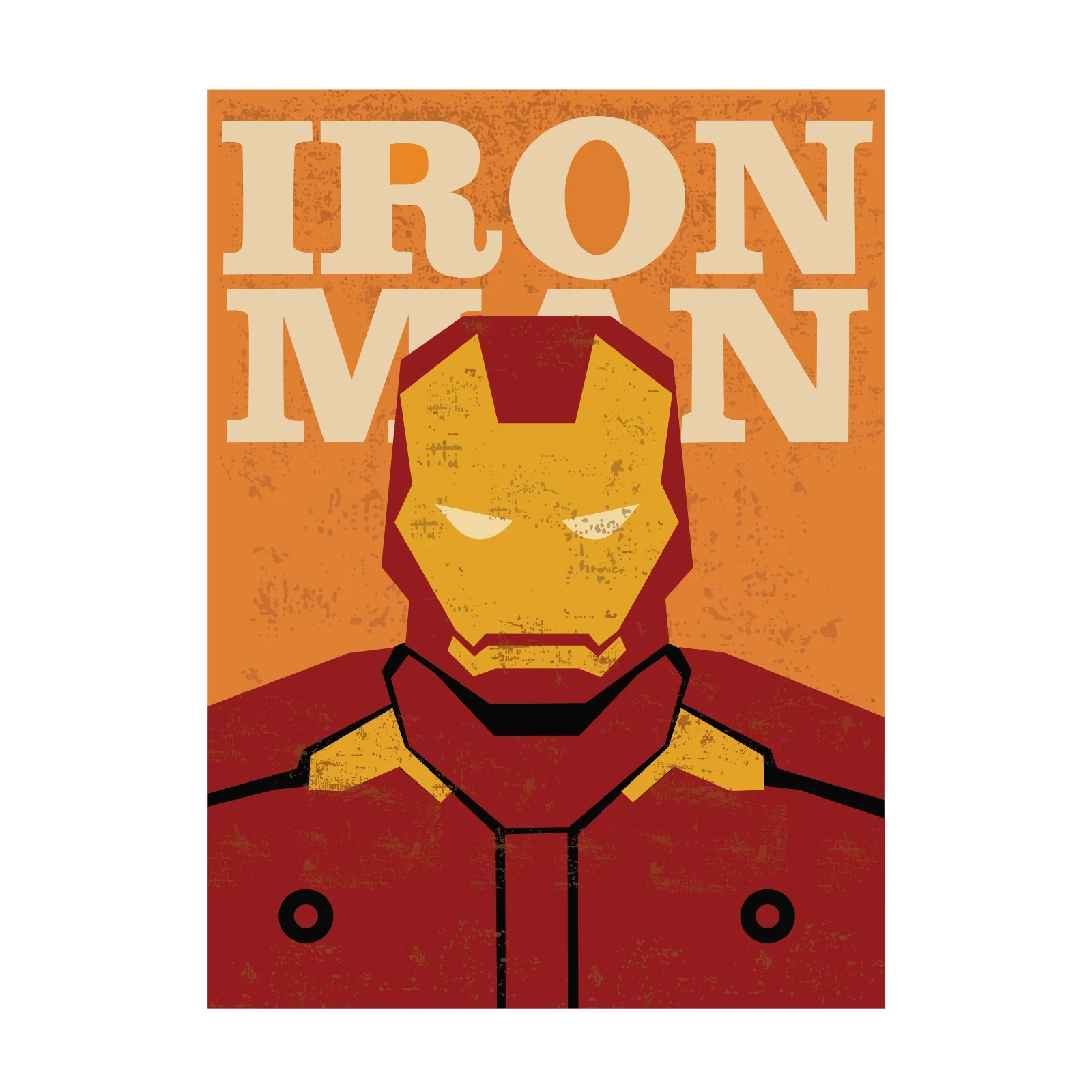 Blue Shaker Affiche IRON MAN 30 x 40 cm