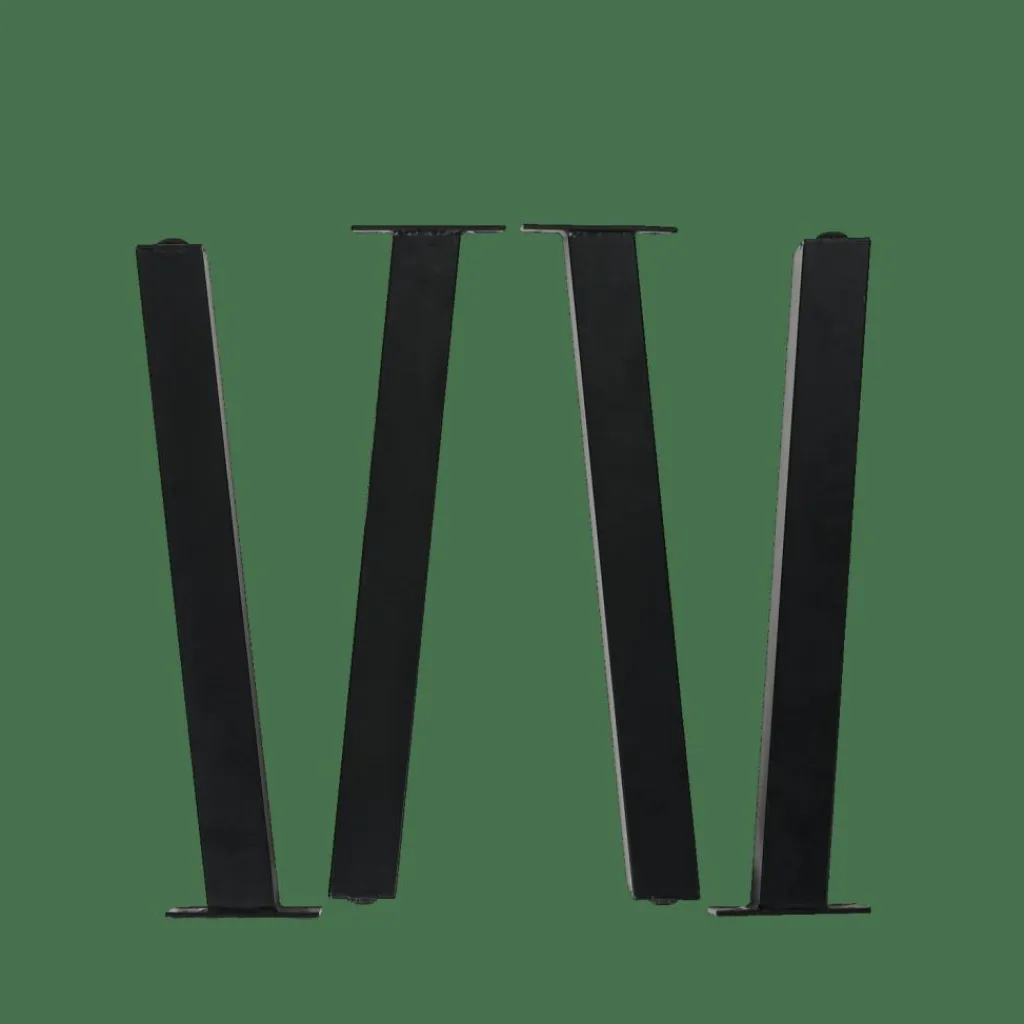Tables De Jardin^CASA FORMAX Table De Jardin Avec Pieds Noir
