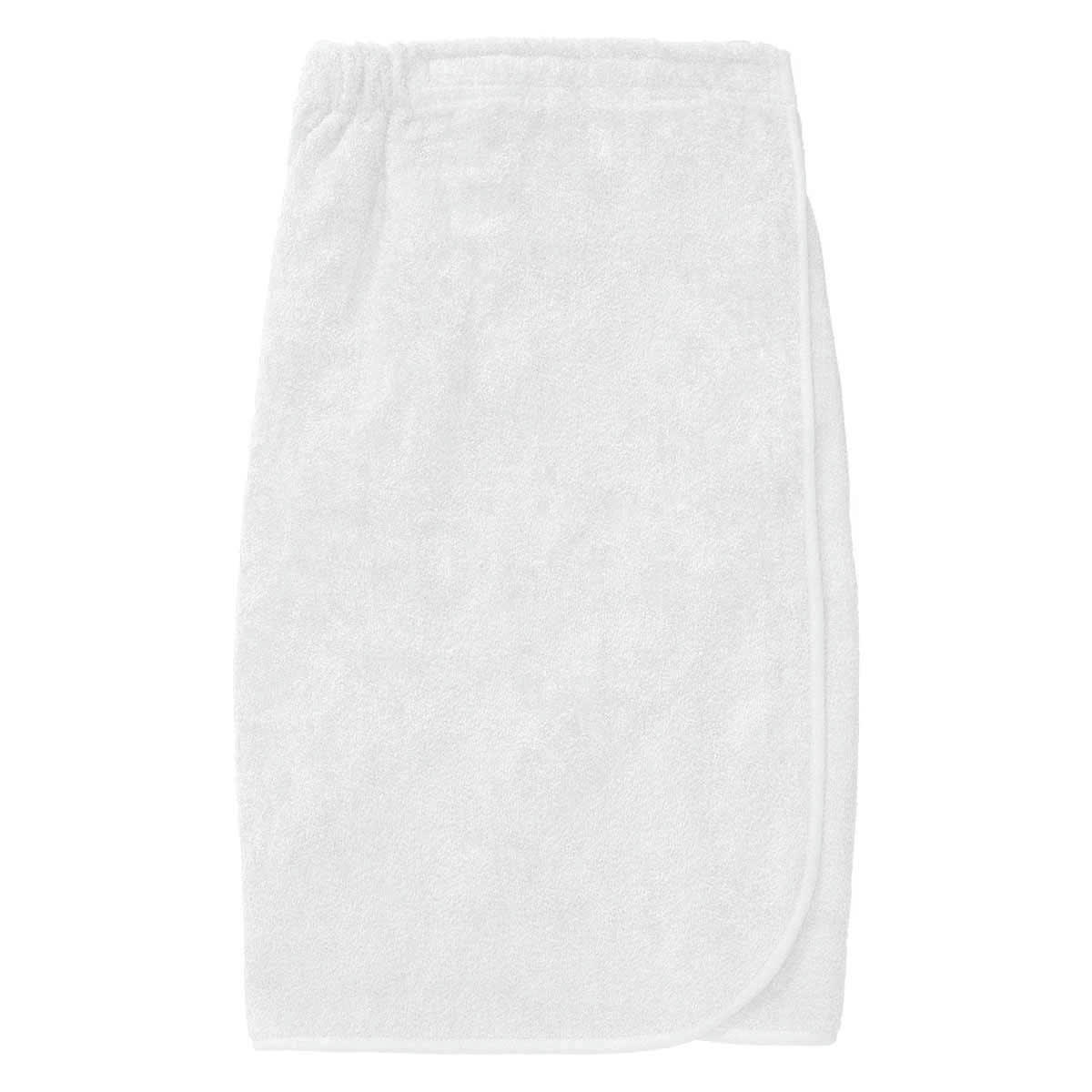 LUXURY - Paréo de bain coton Blanc Taille unique
