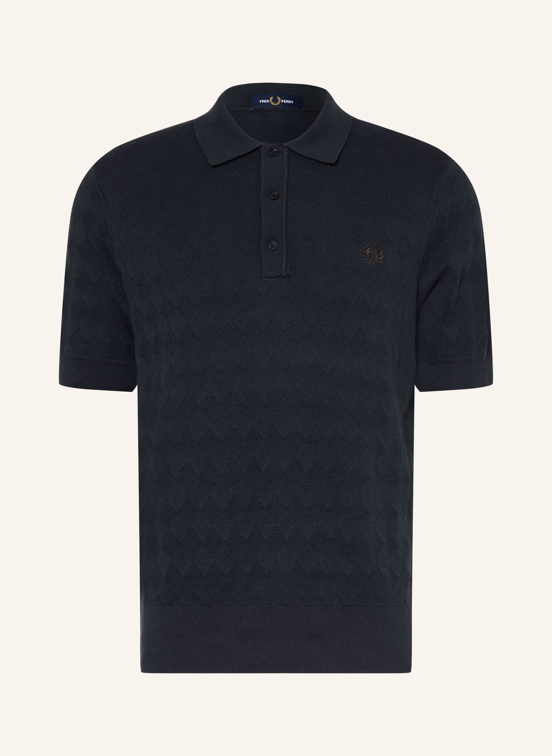 FRED PERRY Strick-Poloshirt