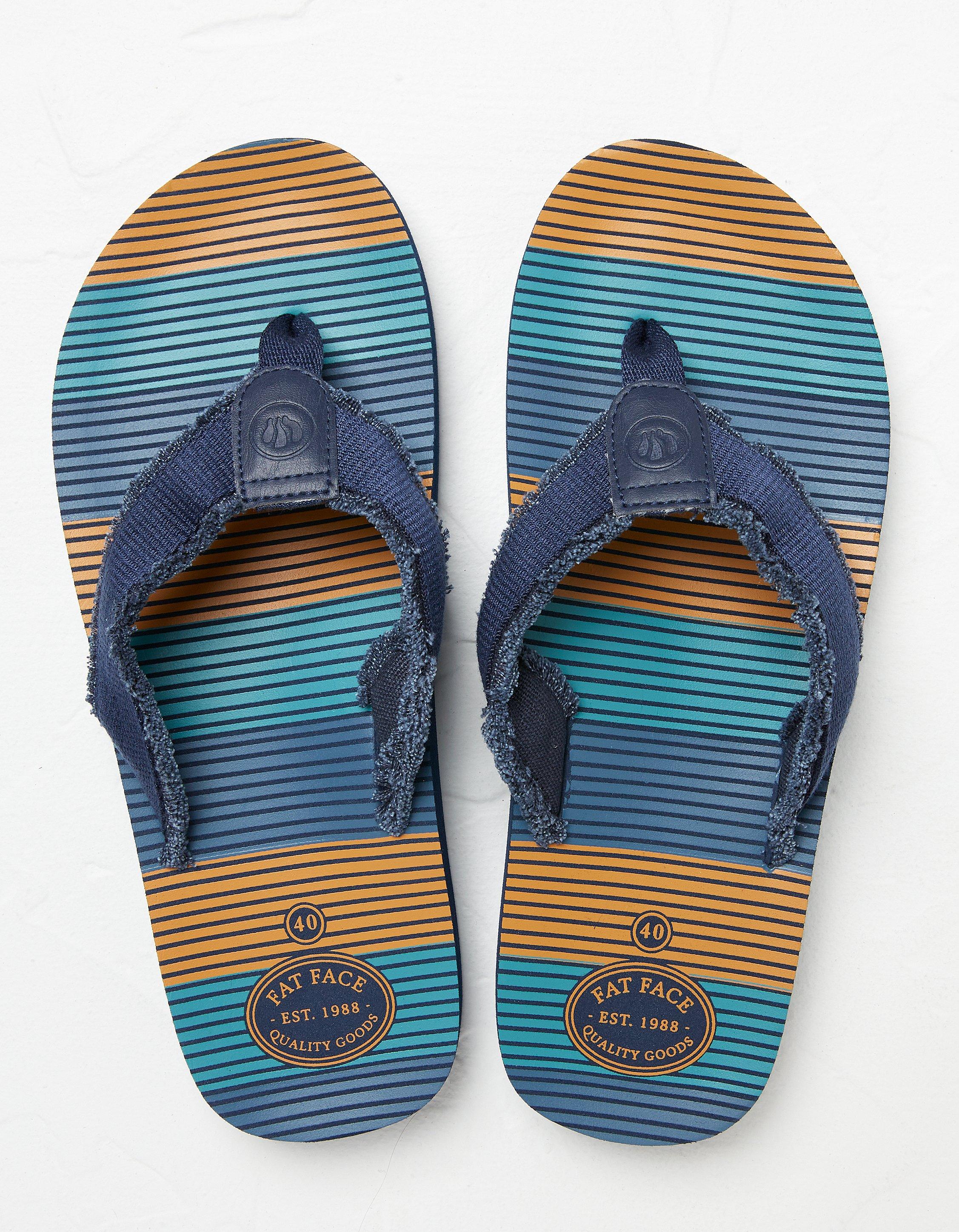 Harris Stripe Flip Flops