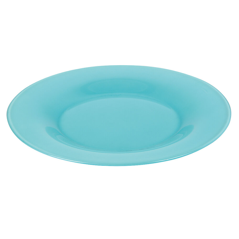 Assiette à dessert ronde verre Luminarc Zana bleue Ø20cm