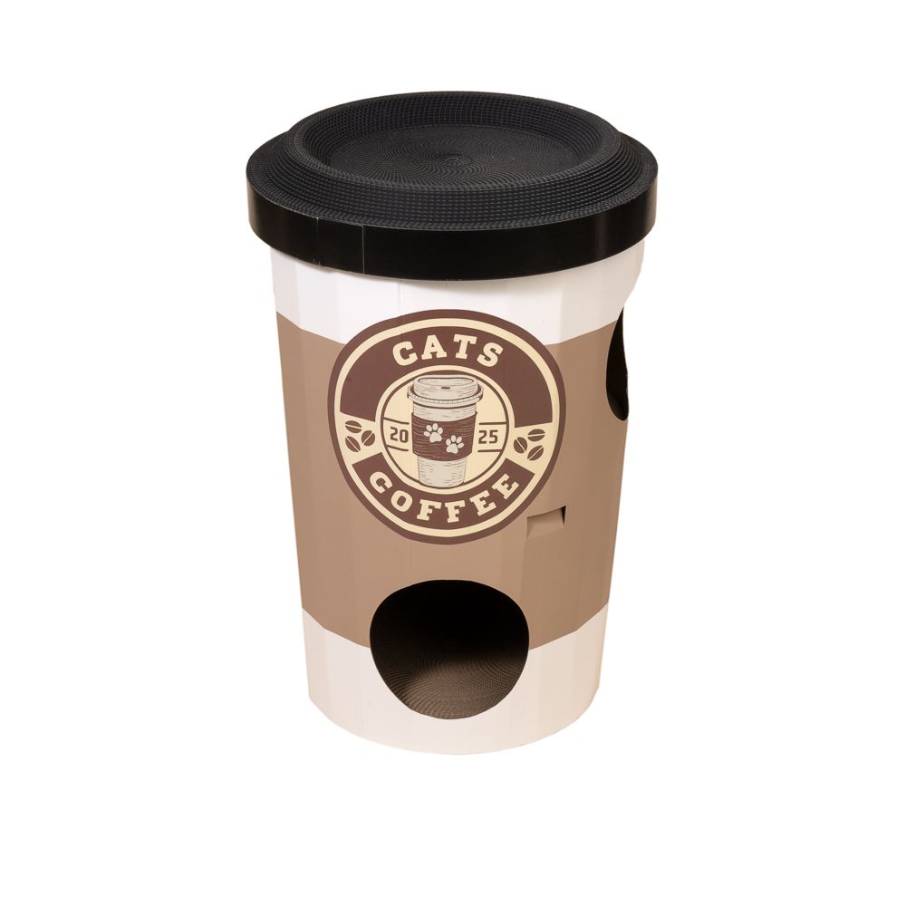 TIAKI Starcats Coffee Scratching Den