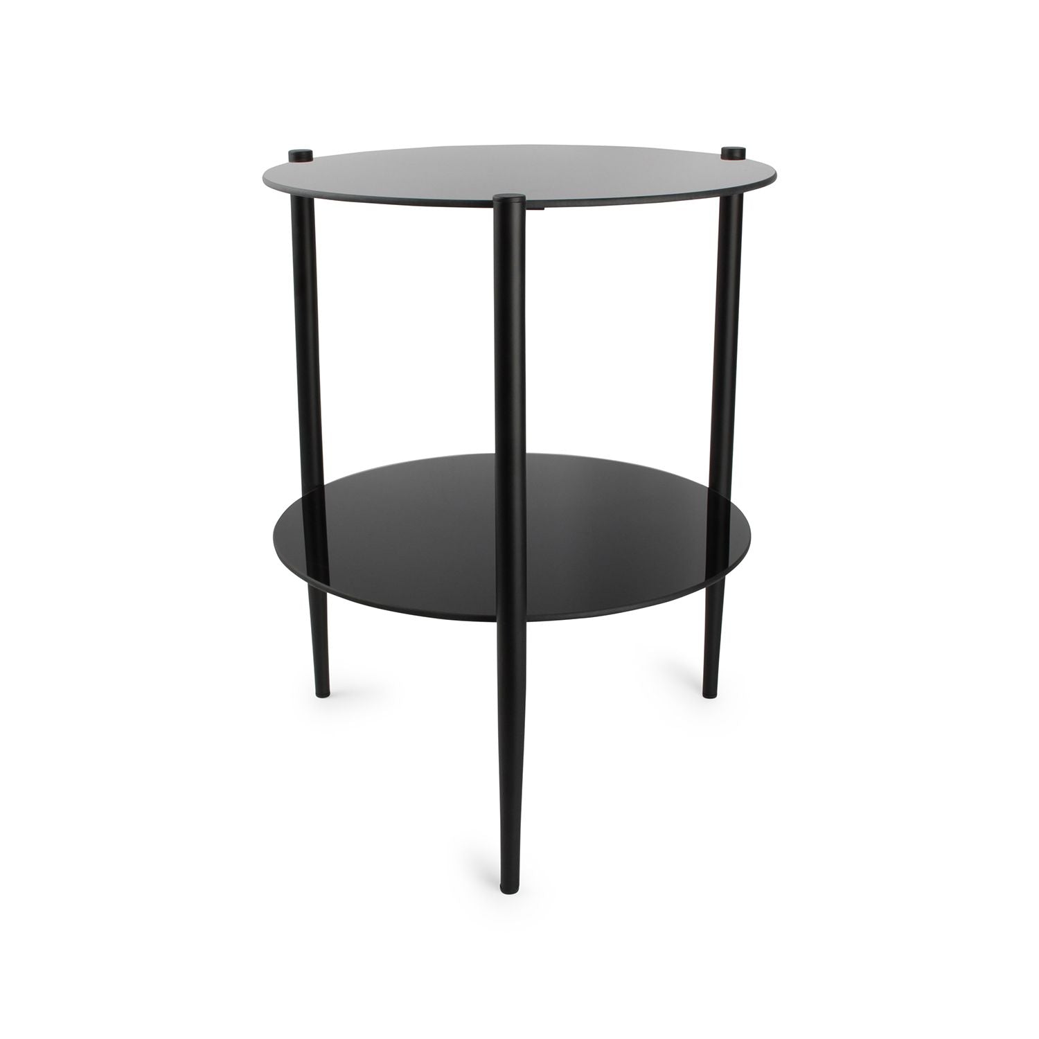 S|P Collection - Bijzettafel 36xH46cm zwart Patio