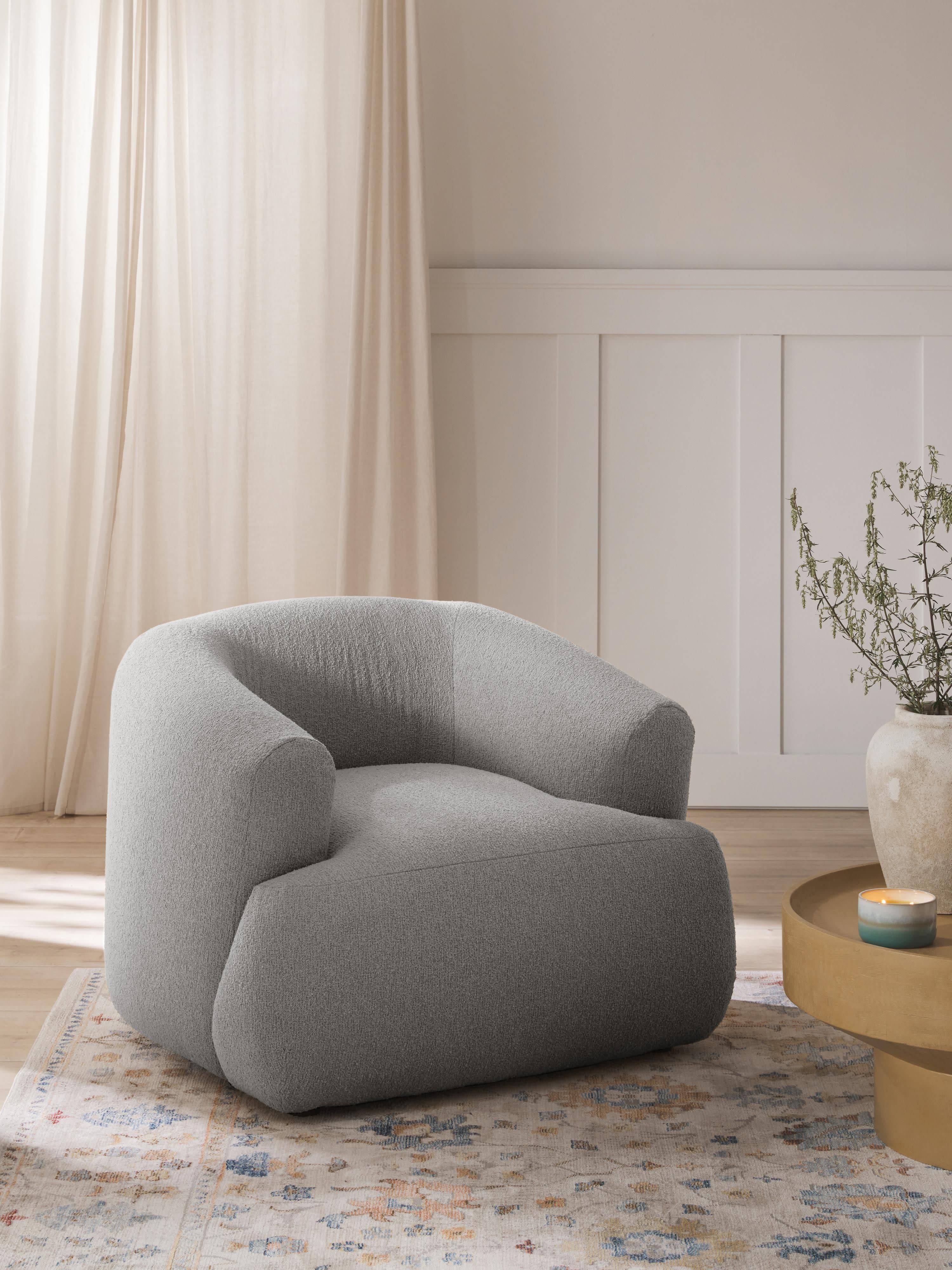 Bouclé-Sessel Sofia