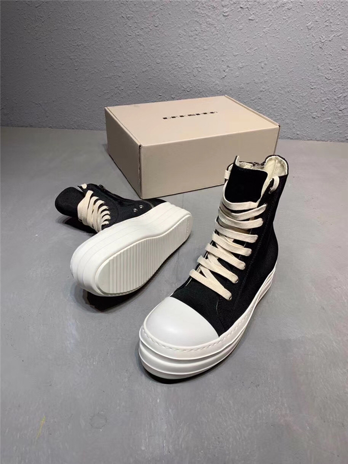 Rick Owens Sneakers DRKSHDW Double Bumper High Black