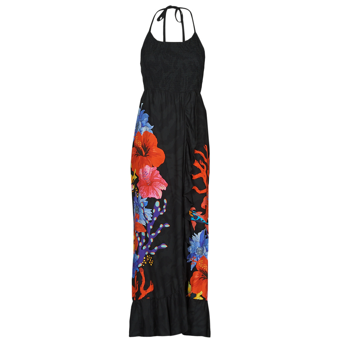 Desigual - VEST_POMELO - Black / Multicolour