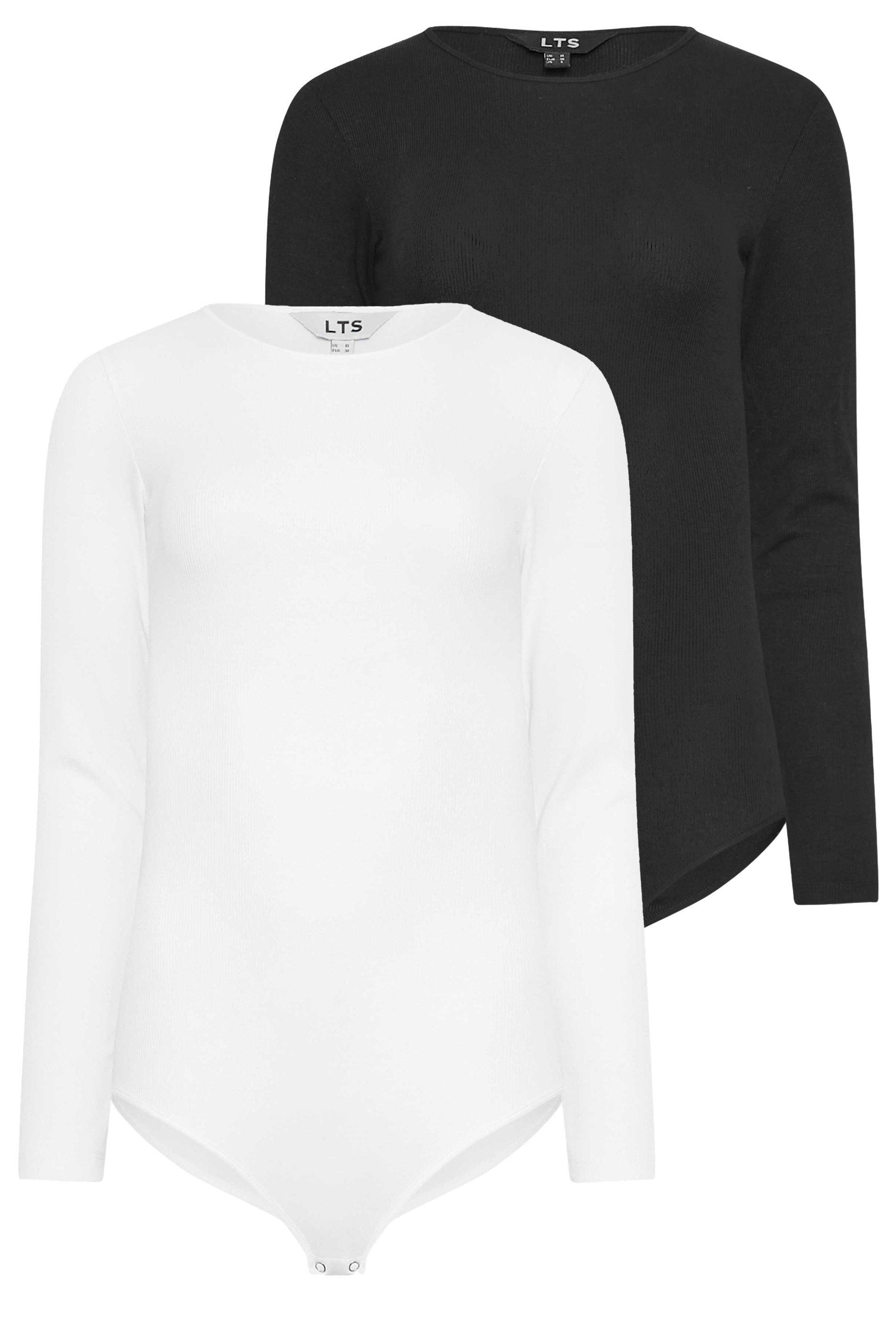 Long Tall Sally Tall 2 Pack Long Sleeve Bodysuits
