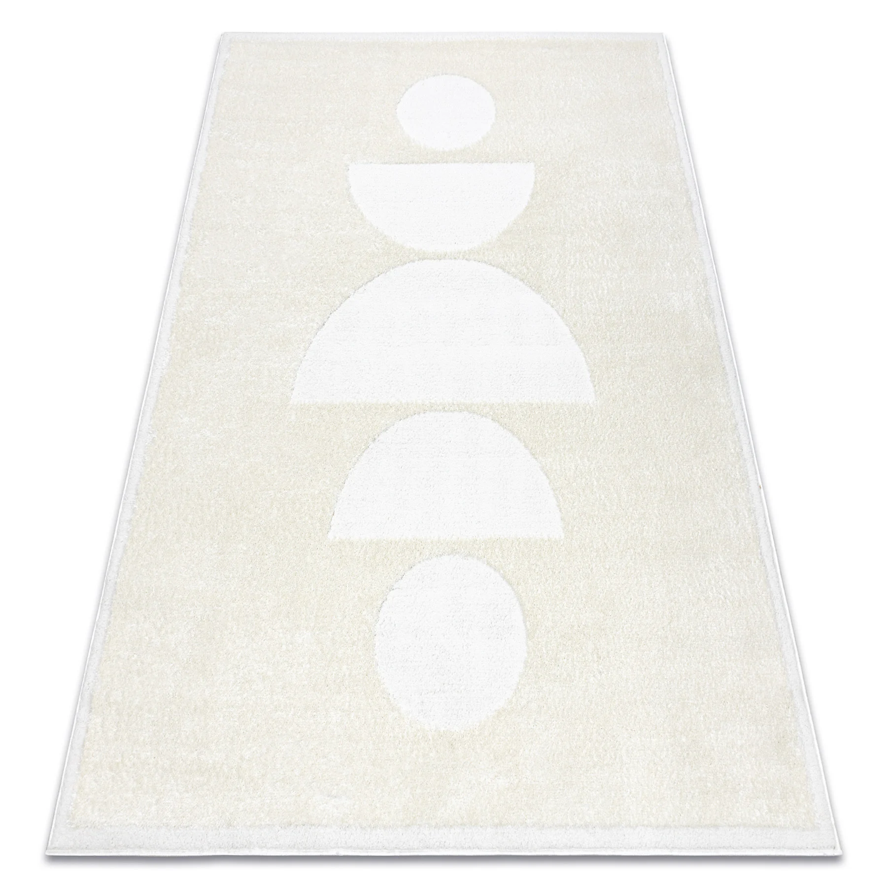 Dywan MODE 8598 geometryczny krem 80x150 cm