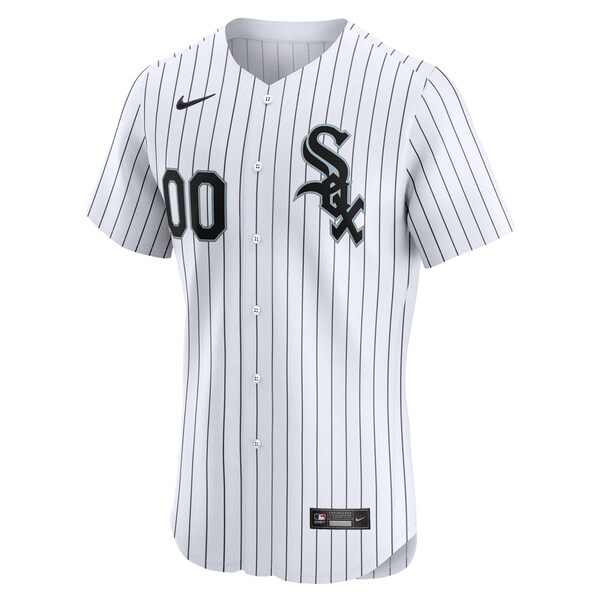 Chicago White Sox Nike Home Elite Custom Jersey - White