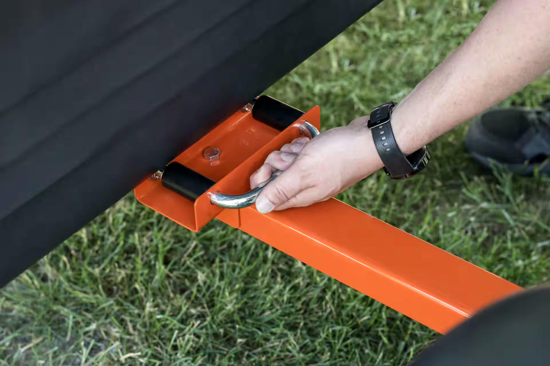 Agri-Fab Swivel Tow Cart, 1000-lb