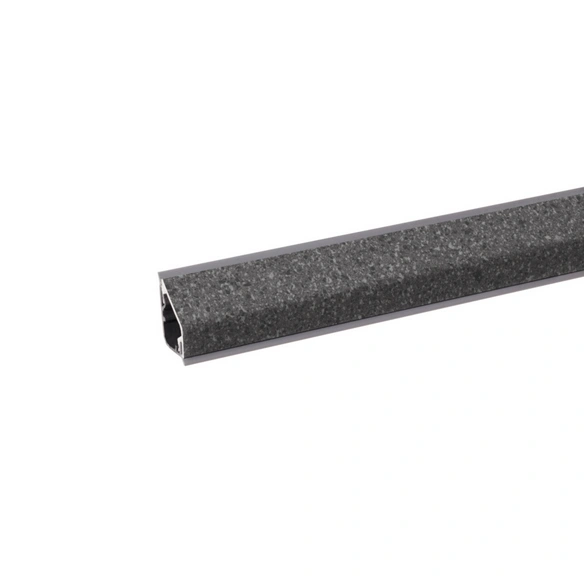 Wandanschlussprofil, 63,5 x 1,6 x 2,4 cm (BxHxT), Torreano Anthrazit