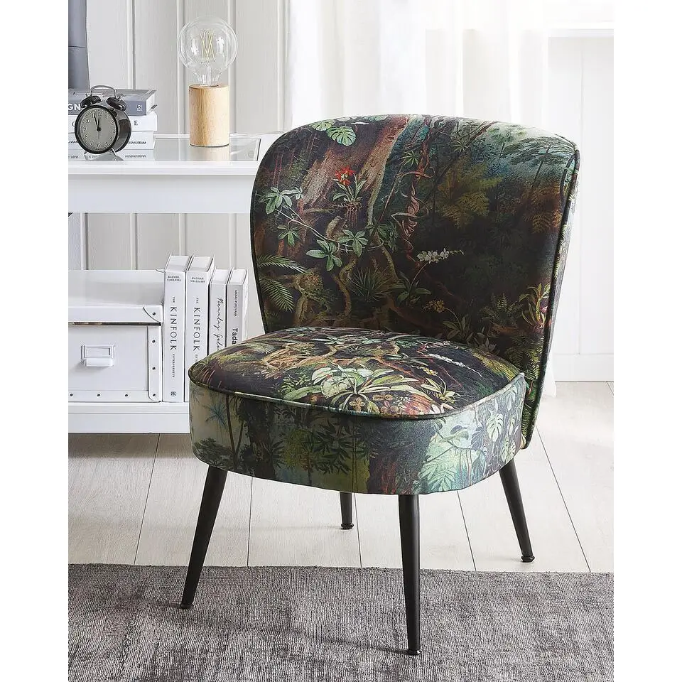 VOSS - Fauteuil - Groen - Polyester