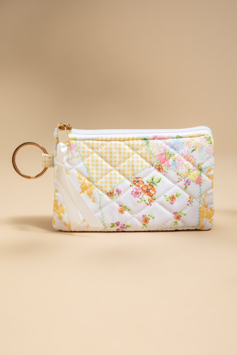 Louise Patchwork Print Card Case