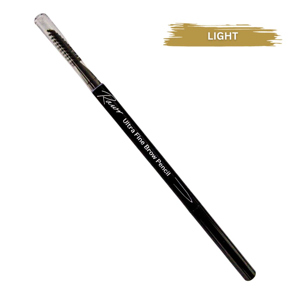 Rawr Beauty Ultra Fine Brow Pencil & Brush Light Brown